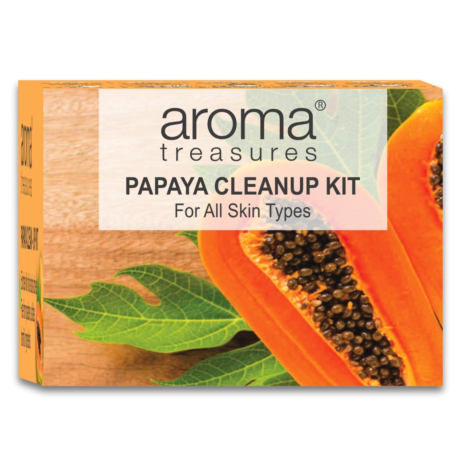 Aroma Treasures Papaya Cleanup Kit - For All Skin Type (25g)