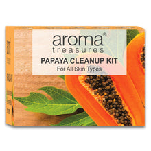 Load image into Gallery viewer, Aroma Treasures Papaya Cleanup Kit - For All Skin Type (25g)