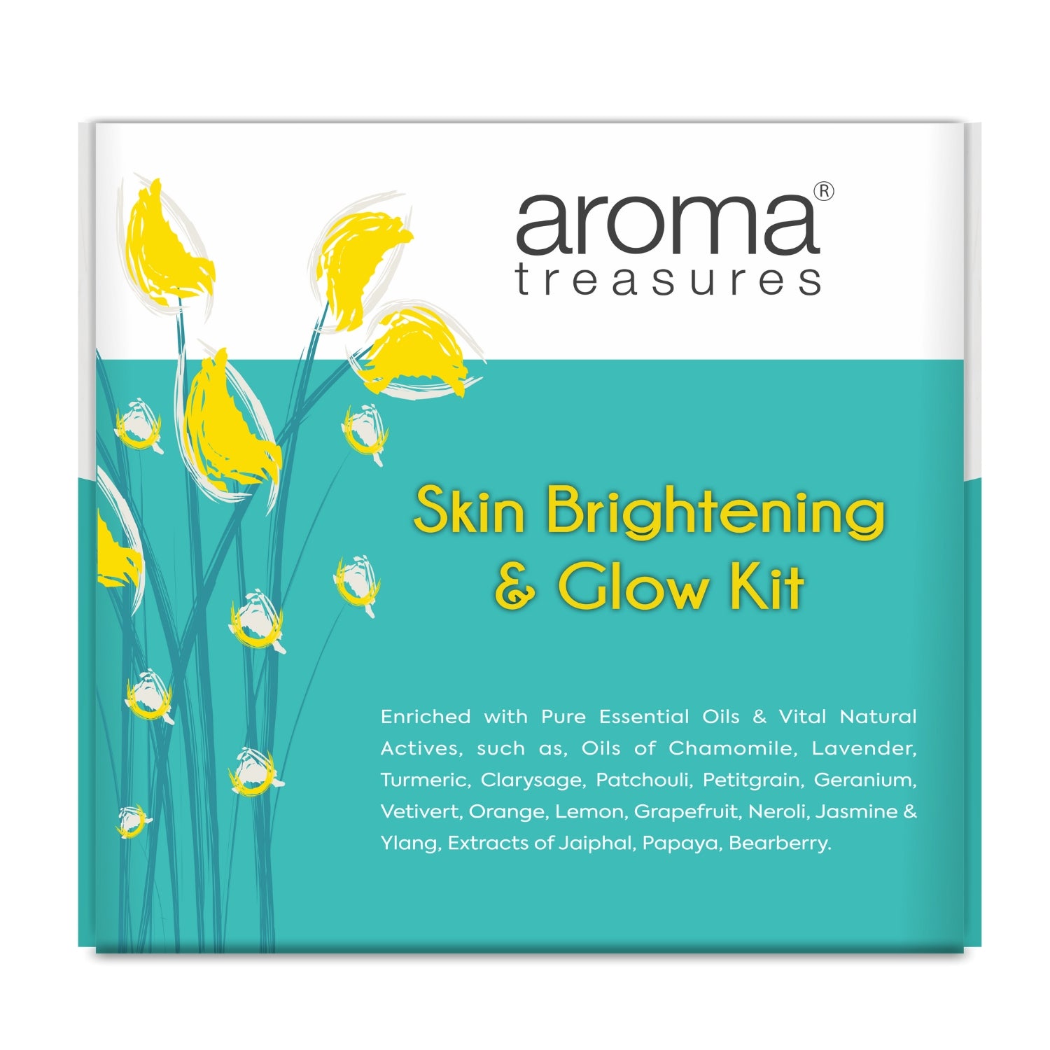 Aroma Treasures Skin Brightening & Glow Kit (260g/ml)