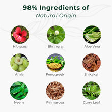 Load image into Gallery viewer, Aroma Treasures Hibiscus & Bhringraj Scalp Rasa – Hair Tonic Spray for Hair Fall Control & Stronger Hair (60 ml)