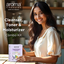 Load image into Gallery viewer, Cleanser, Toner & Moisturizer (CTM) Combo Kit for All Skin Types