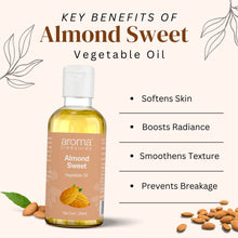 Load image into Gallery viewer, Aroma Treasures Almond Sweet Vegetable Oil (200ml)