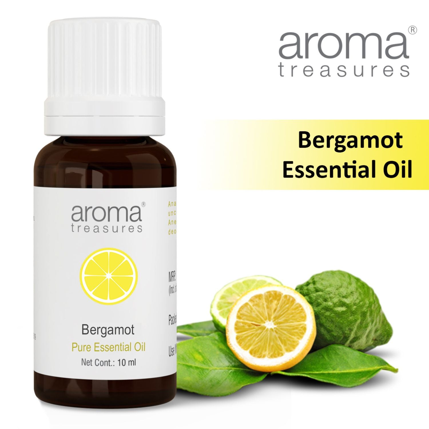 Aroma Treasures Bergamot Essential Oil (10ml)