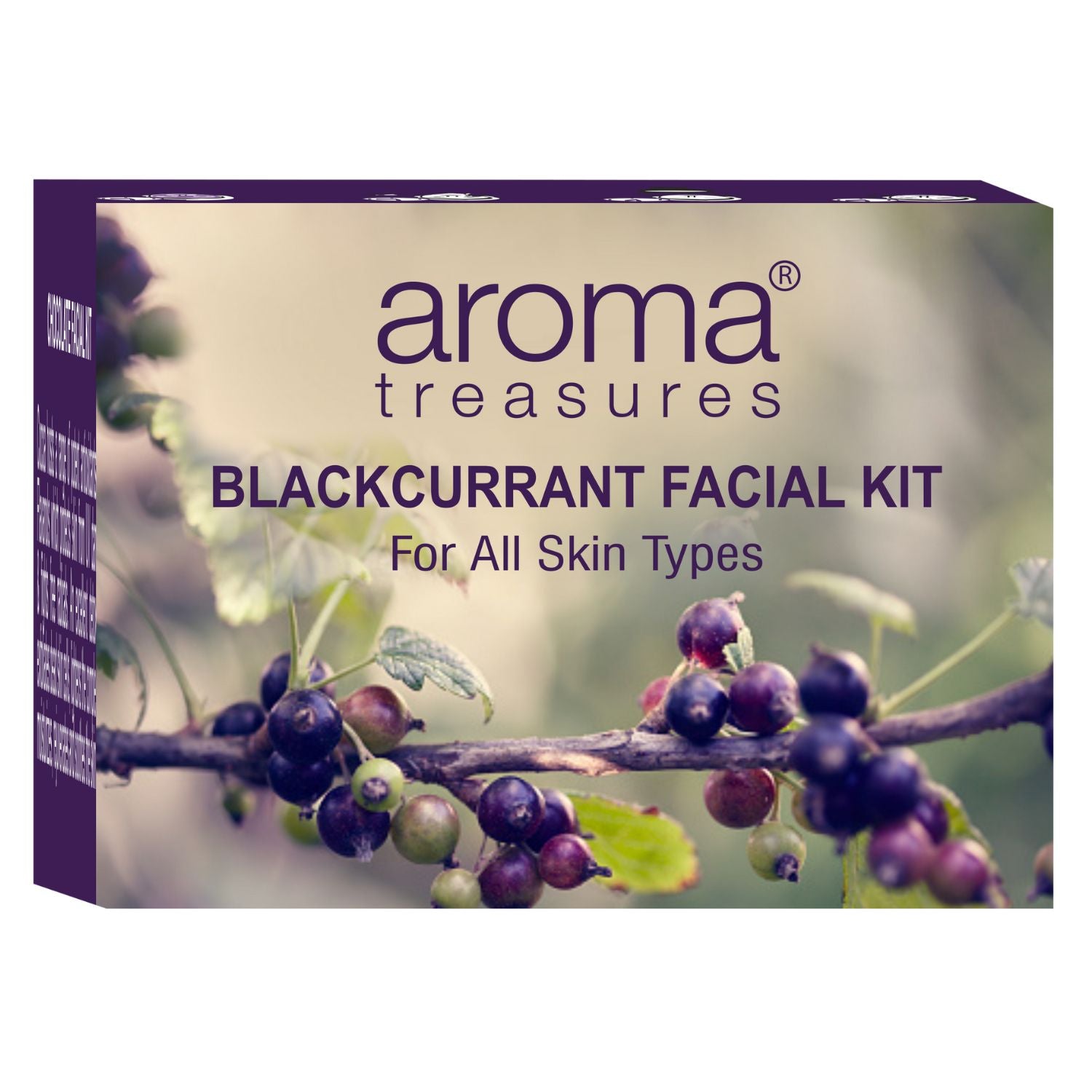 Aroma Treasures Blackcurrant Facial Kit - For All Skin Type (25g/ml)