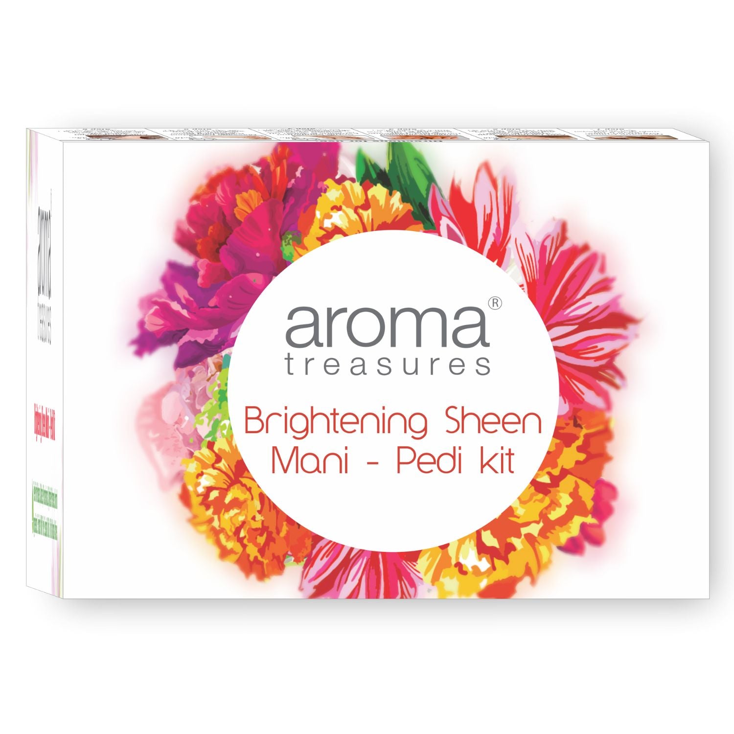 Aroma Treasures Brightening Sheen Mani - Pedi Kit (52g/ml)