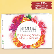 Aroma Treasures Brightening Sheen Mani - Pedi Kit (52g/ml)