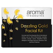 Load image into Gallery viewer, Aroma Treasures Dazzling Gold Facial Kit (210g/ml)