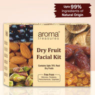 Aroma Treasures Dry Fruit Facial Kit - For All Skin Types (30g/ml)