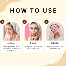 Load image into Gallery viewer, Aroma Treasures Dry Fruit Facial Kit - For All Skin Types (30g/ml)