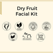 Load image into Gallery viewer, Aroma Treasures Dry Fruit Facial Kit - For All Skin Types (30g/ml)