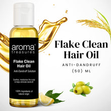 Load image into Gallery viewer, Aroma Treasures Flake Clean Hair Oil - Anti-Dandruff (50ml)