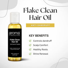 Load image into Gallery viewer, Aroma Treasures Flake Clean Hair Oil - Anti-Dandruff (50ml)
