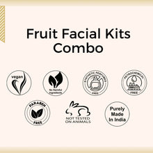 Load image into Gallery viewer, Fruit Facial Kits Combo (Watermelon, Strawberry & Blackcurrant Kit) (75g/ml)