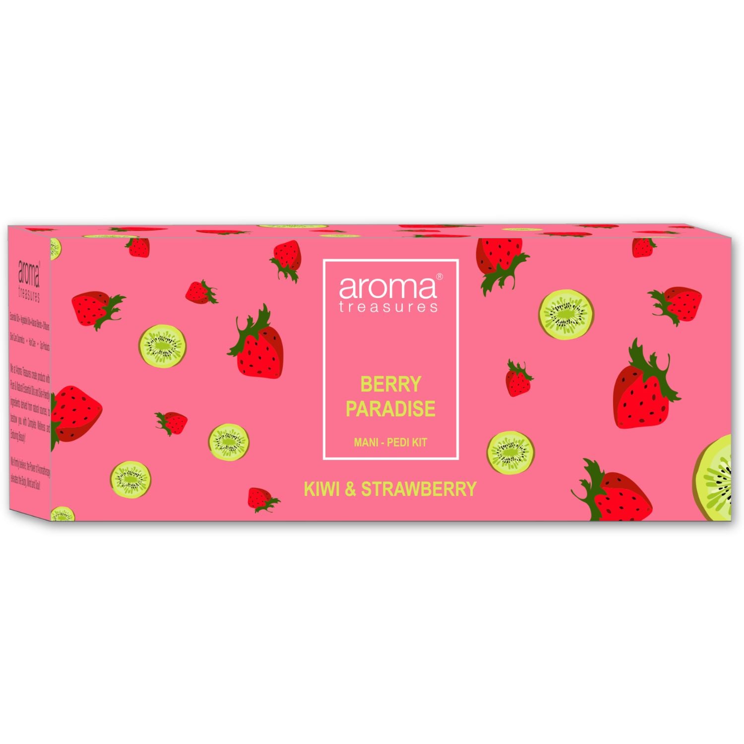 Aroma Treasures Fruit Fizzies - Berry Paradise Mani Pedi Kit (87g/ml)