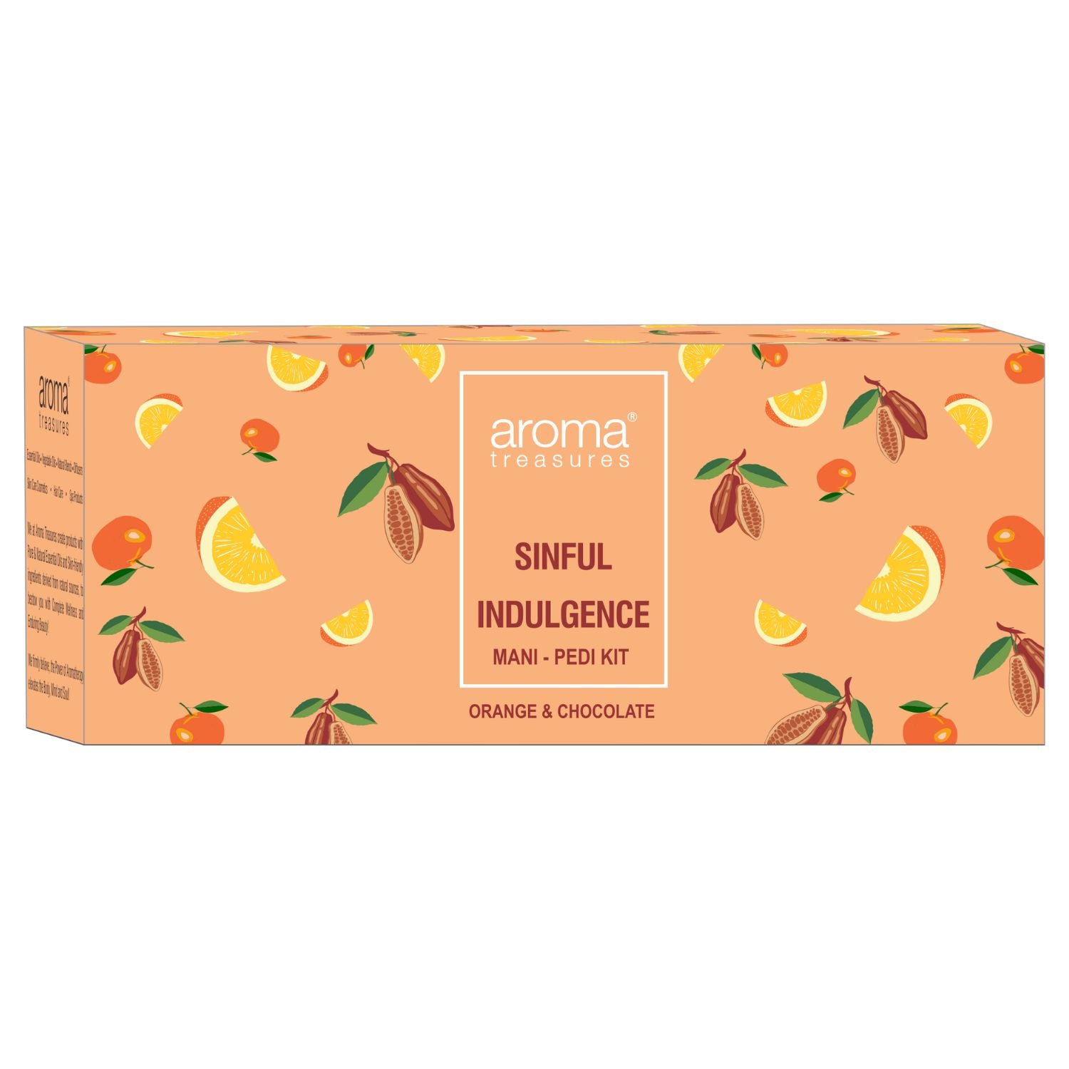 Aroma Treasures Fruit Fizzies - Sinful Indulgence Mani Pedi Kit (87g/ml)