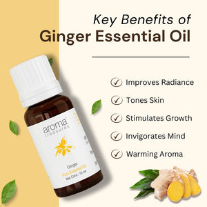 Aroma Treasures Ginger Essential Oil (10ml)