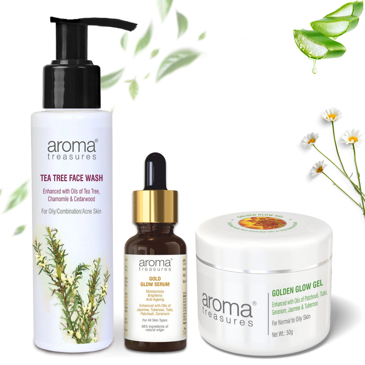 Glowing Skin Combo for Oily Skin