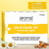 Aroma Treasures Gold Facial Kit - For All Skin Type (30g/ml)