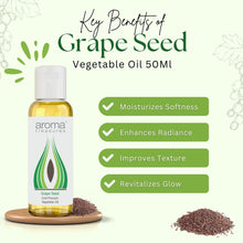 Load image into Gallery viewer, Aroma Treasures Grape Seed Vegetable Oil (50ml)