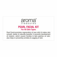 Load image into Gallery viewer, Aroma Treasures Pearl Facial Kit - For All Skin Types (30g/ml)