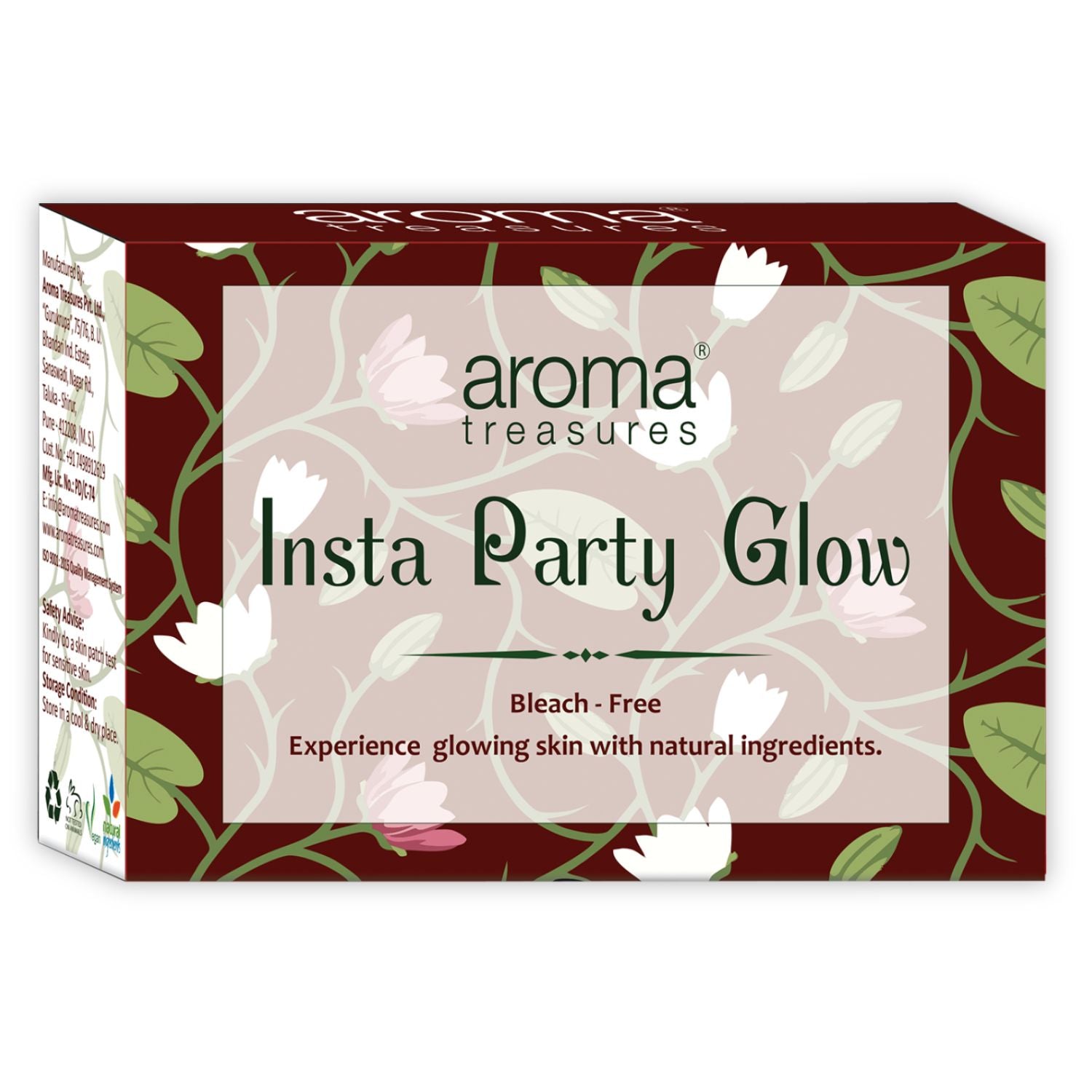 Aroma Treasures Insta Party Glow Kit (Non Bleach) (14g/ml)