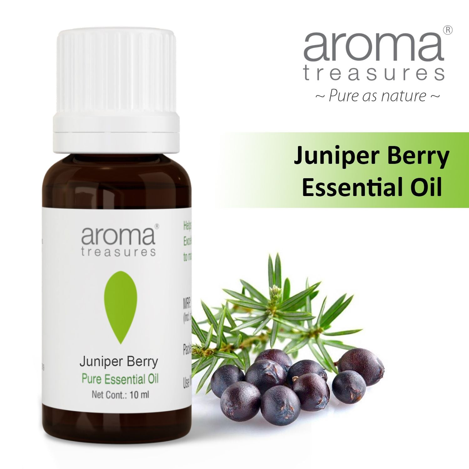 Aroma Treasures Juniper Berry Essential Oil (10ml)