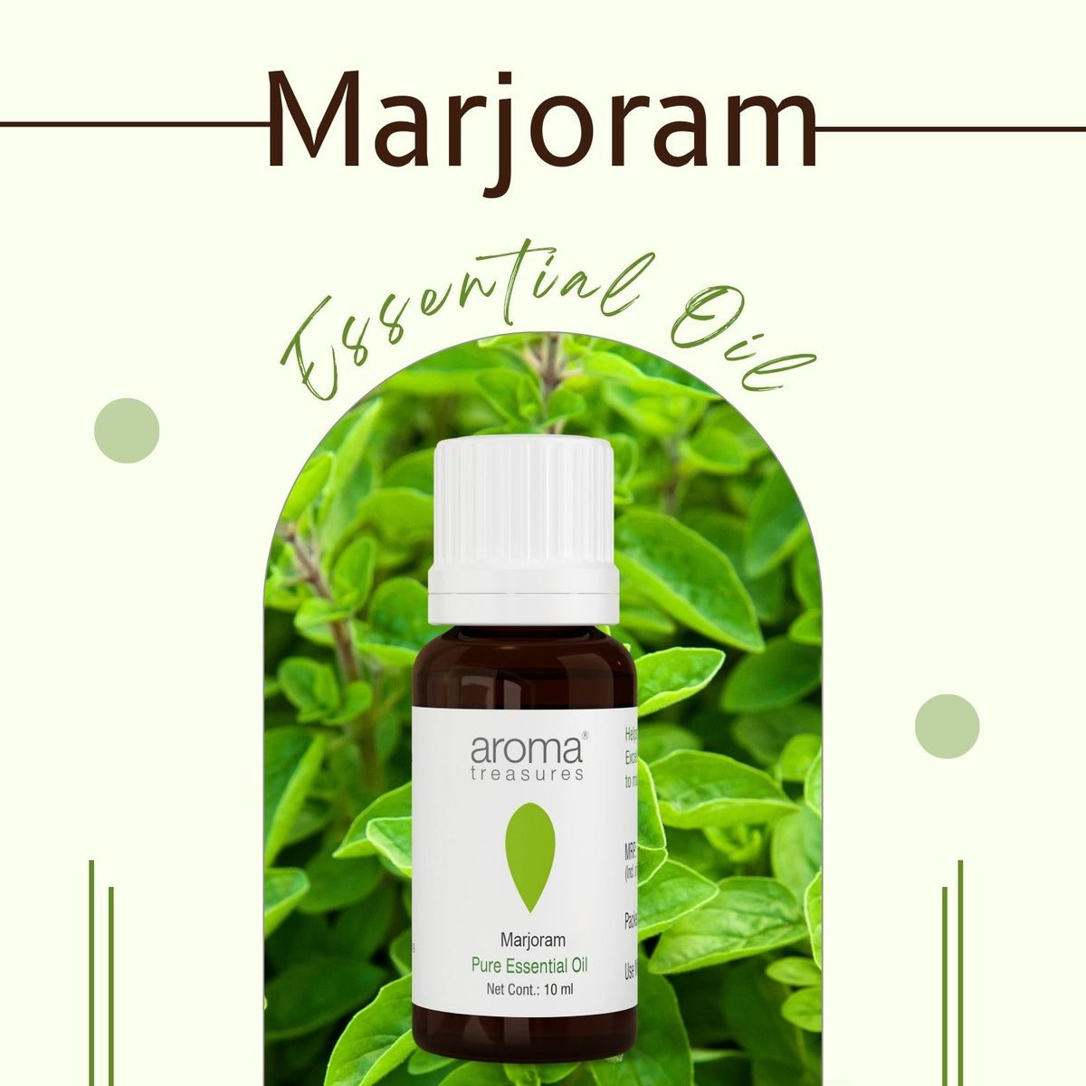 Buy Pure Marjoram Essential Oil