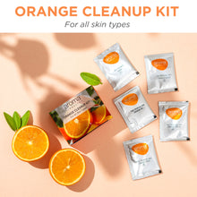 Load image into Gallery viewer, Aroma Treasures Orange Cleanup Kit - For All Skin Type (25g/ml)