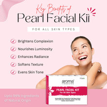 Load image into Gallery viewer, Aroma Treasures Pearl Facial Kit - For All Skin Types (30g/ml)