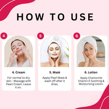 Load image into Gallery viewer, Aroma Treasures Pearl Facial Kit - For All Skin Types (30g/ml)