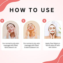 Load image into Gallery viewer, Aroma Treasures Radiant Pearl Facial Kit (210g/ml)
