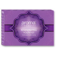 Load image into Gallery viewer, Aroma Treasures Regenerating Youth Facial Kit For Mature Skin (40g/ml)