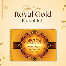 Load image into Gallery viewer, Aroma Treasures Royal Gold Facial Kit For Dry Skin (40g/ml)