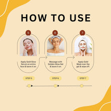 Load image into Gallery viewer, Aroma Treasures Royal Gold Facial Kit For Oily Skin (40g/ml)