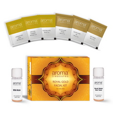 Load image into Gallery viewer, Aroma Treasures Royal Gold Facial Kit For Oily Skin (40g/ml)