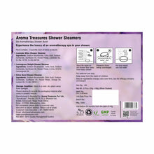 Load image into Gallery viewer, Aroma Treasures Shower Steamers | Aromatherapy Shower Bursts - Lavender, Lemongrass & Orange (Pack of 6) | Relaxing & Energizing Spa Experience | Natural Essential Oils | Gift Set for Wellness