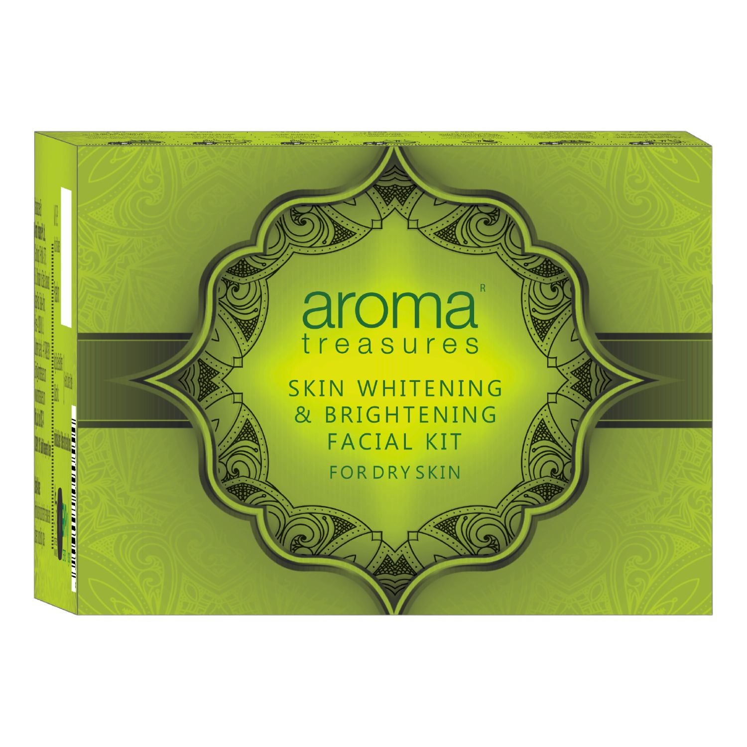 Aroma Treasures Skin Whitening & Brightening Facial Kit For Dry Skin (40g/ml)