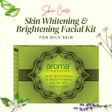 Load image into Gallery viewer, Aroma Treasures Skin Whitening & Brightening Facial Kit For Oily Skin (40g/ml)