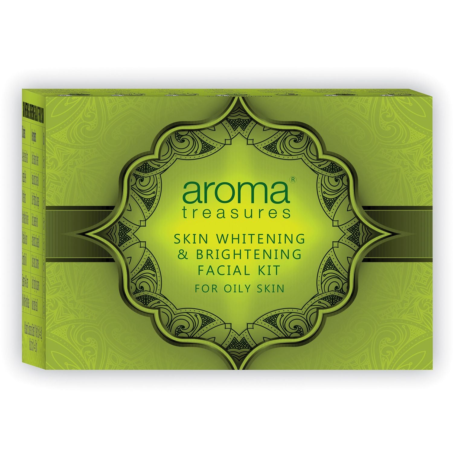 Aroma Treasures Skin Whitening & Brightening Facial Kit For Oily Skin (40g/ml)