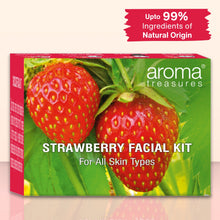 Load image into Gallery viewer, Aroma Treasures Strawberry Facial Kit - For All Skin Type (25g/ml)