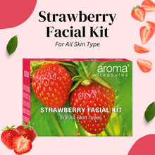 Load image into Gallery viewer, Aroma Treasures Strawberry Facial Kit - For All Skin Type (25g/ml)