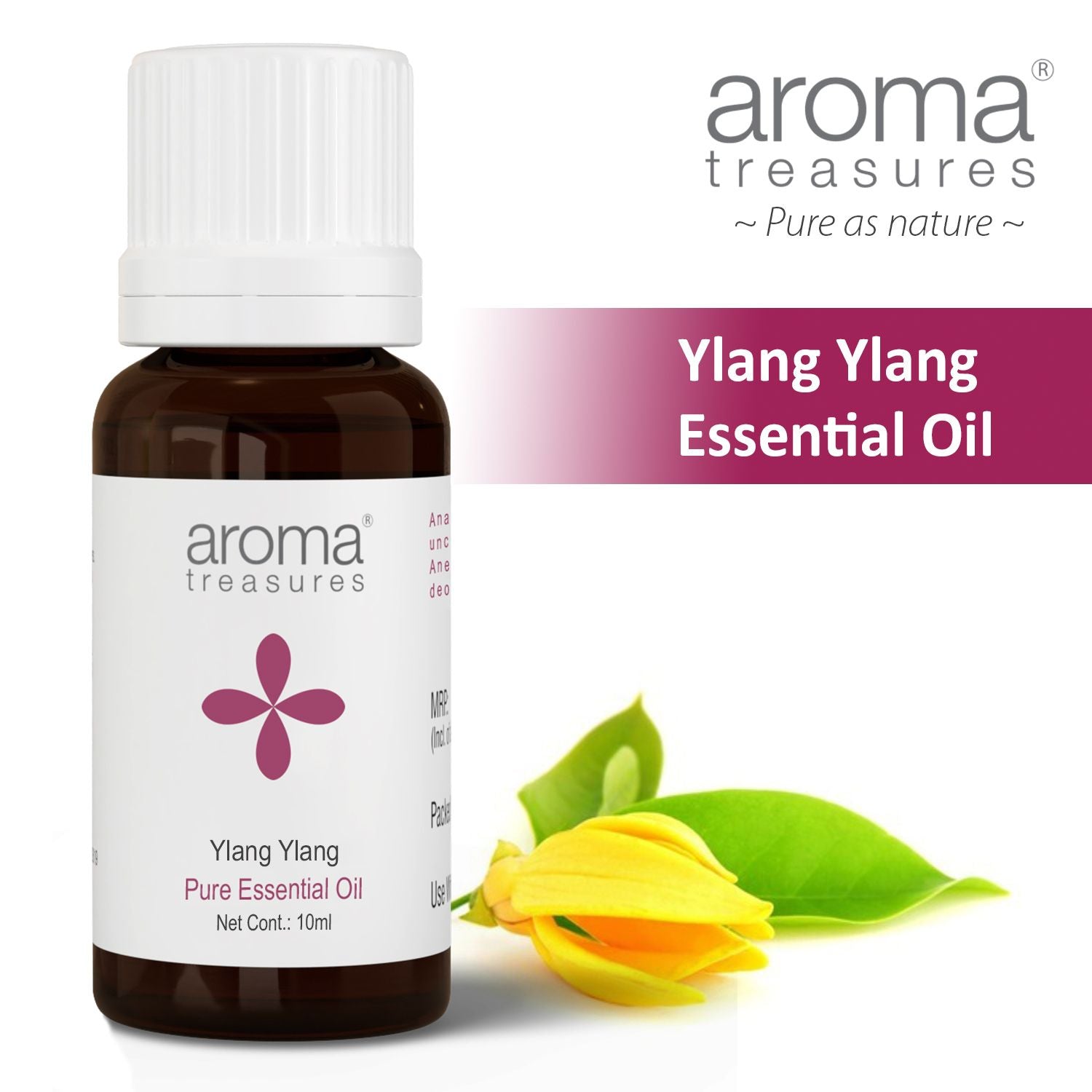 Aroma Treasures Ylang Ylang Essential Oil (10ml)