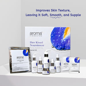 Aroma Treasures Dew Kissed Nourishment Facial Kit – For Dry and Dehydrated Skin