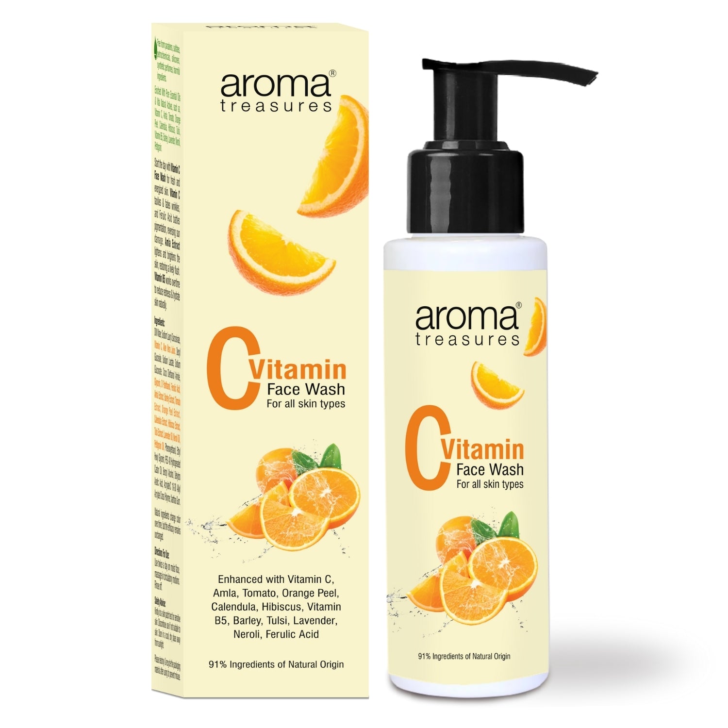 Aroma Treasures Vitamin C Face Wash - 100ml