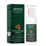 Aroma Treasures Hibiscus & Bhringraj Scalp Rasa – Hair Tonic Spray for Hair Fall Control & Stronger Hair (60 ml)