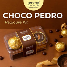 Load image into Gallery viewer, Aroma Treasures Choco Pedro Chocolate Pedicure Kit for Soft &amp; Nourished Feet