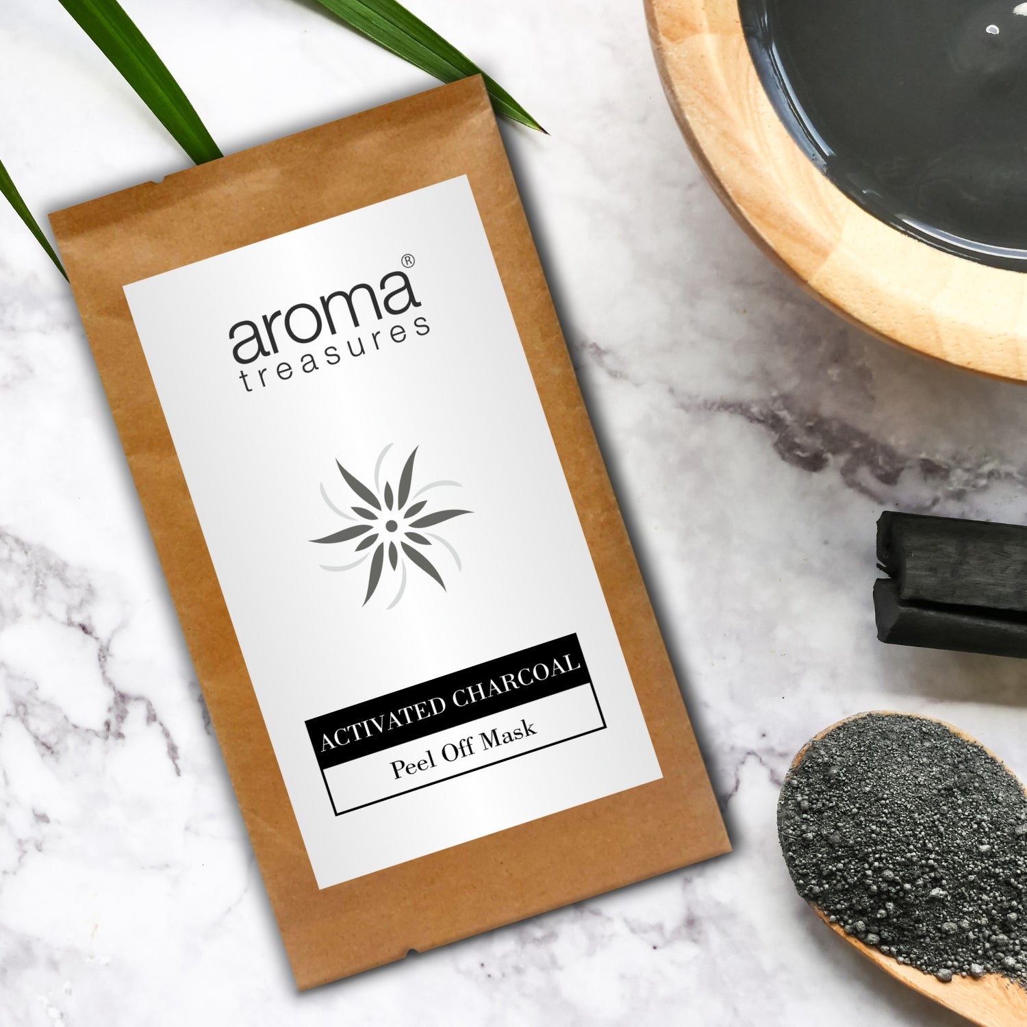 Aroma Treasures Activated Charcoal Peel Off Mask - 20 gm