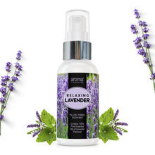 Load image into Gallery viewer, Aroma Treasures Relaxing Lavender Pillow / Fabric Room Mist (50ml)