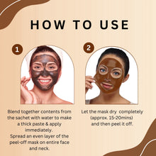 Load image into Gallery viewer, Aroma Treasures Sweet Revival Chocolate Peel Off Mask - 20 gm