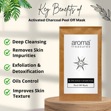 Load image into Gallery viewer, Aroma Treasures Activated Charcoal Peel Off Mask - 20 gm